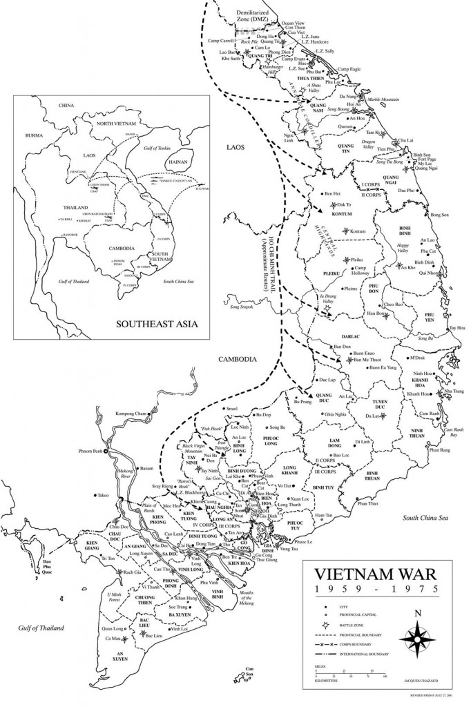 Map of Vietnam