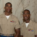 Marine Staff Sgts. at the 2010 luncheon.