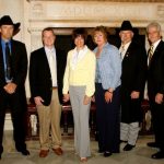 Family and friends of Chance Phelps (subject of the HBO award-winning film Taking Chance) with Bill Nelson (Chairman & CEO of HBO).